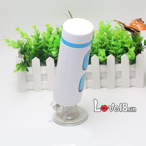 Cốc thủ dâm tách đôi gắn tường rung Nhật Bản silicon cao cấp tiện lợi