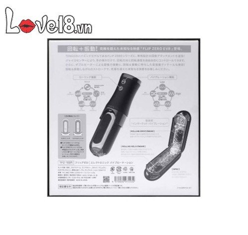 Cốc thủ dâm tự động Tenga Flip Zero EVR siêu rung xoay cao cấp
