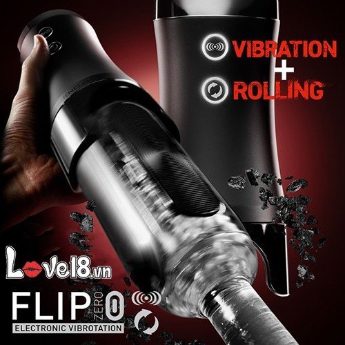 Cốc thủ dâm tự động Tenga Flip Zero EVR siêu rung xoay cao cấp
