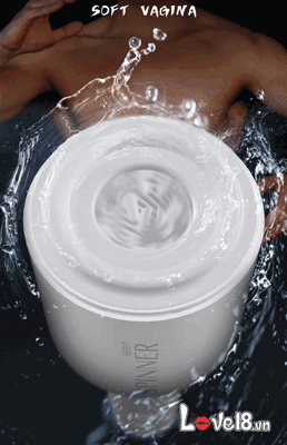 Cốc thủ dâm Leten Spinner tự động rung xoay cao cấp nam