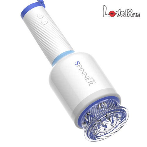Cốc thủ dâm Leten Spinner tự động rung xoay cao cấp nam