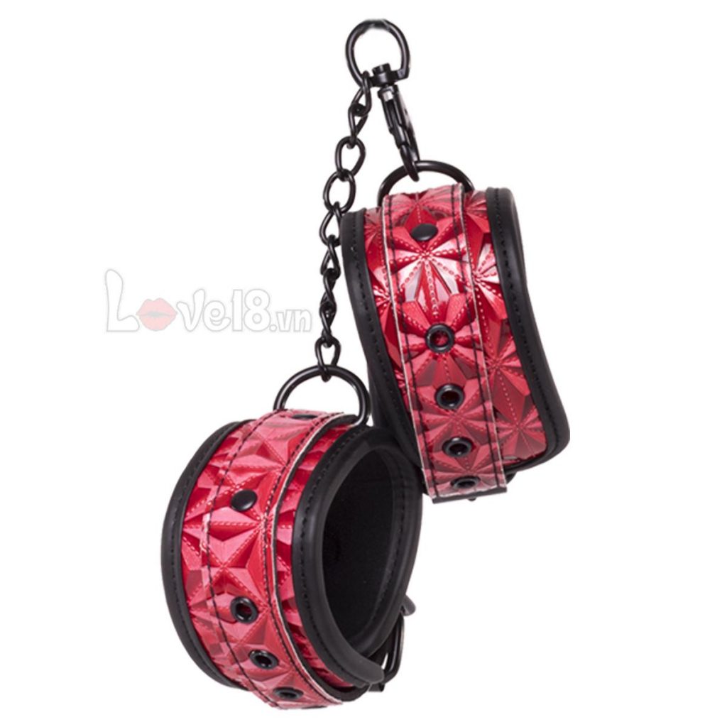 Còng Tay Da Bạo Dâm Dành Cho Cặp Đôi Da PU Cao Cấp