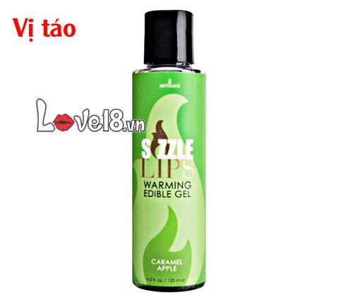 Kho sỉ Dầu Massage Làm Nóng Cơ Thể Nếm Được Sensuva Sizzle Lips  giá tốt
