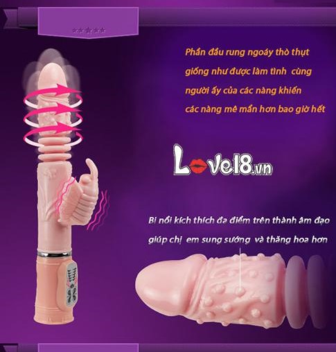 Dương Vật Giả Rung Thụt Phát Nhiệt Baile Hot Bunny Nữ Thủ Dâm
