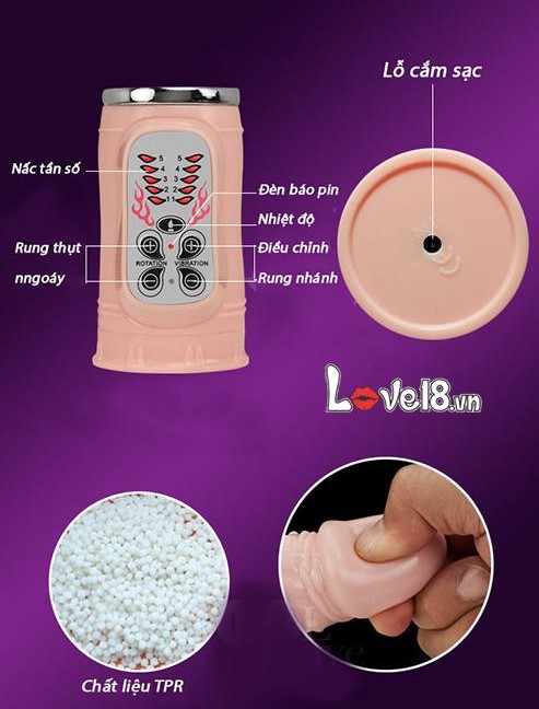 Dương Vật Giả Rung Thụt Phát Nhiệt Baile Hot Bunny Nữ Thủ Dâm