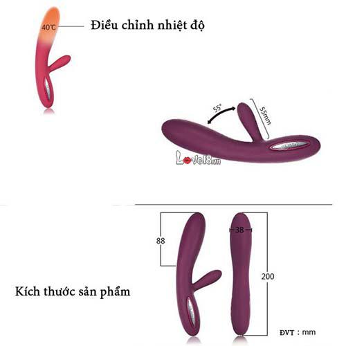 Máy Mát Xa Svakom Lester Điều Chỉnh Nhiệt Độ, Kích Thích Điểm G