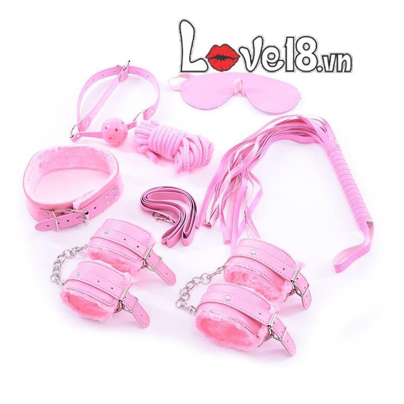 Bộ Đồ Chơi Phòng The 7 Món Hồng Kích Thích Đa Cảm