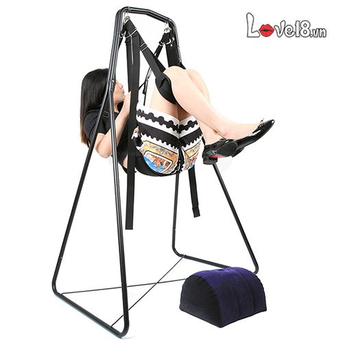 Ghế treo xích đu tình yêu Acacia 3in1 thép bền đẹp kích thích