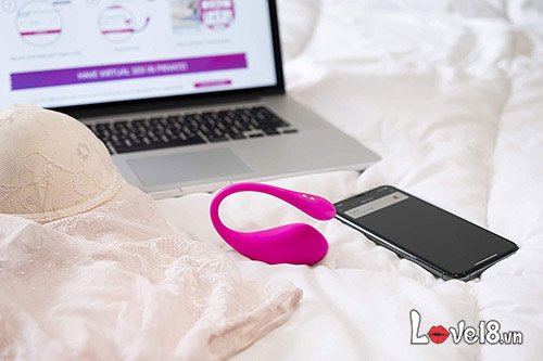 Trứng rung Lovense Lush 3 cao cấp điều khiển smartphone, rung mạnh