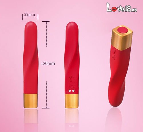 Dụng cụ kích thích điểm G Svakom Finn cao cấp Rung 10 chế độ Hồng đậm