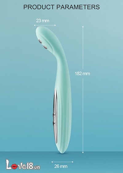 Dụng cụ kích thích điểm G Svakom Alina xung điện cực mạnh, an toàn