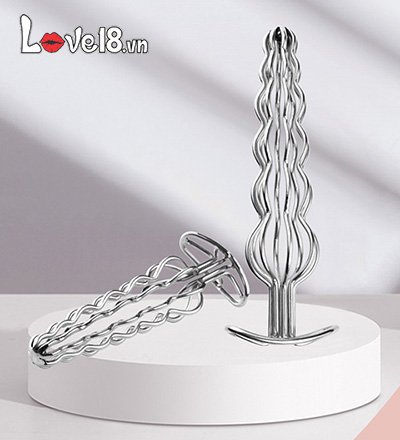 Dụng cụ rỗng ruột thép không gỉ kích thích hậu môn mua ngay