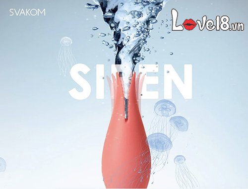 Đại lý Dụng cụ massage đa điểm 2 đầu Svakom Siren  giá tốt