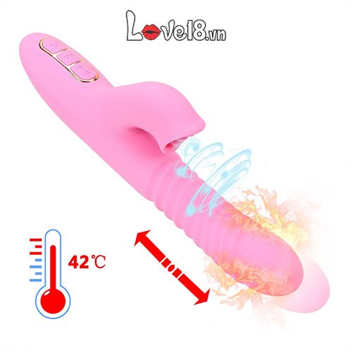 Dụng cụ massage điểm G Dibe rung thụt liếm sưởi ấm cao cấp