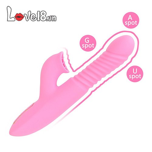 Dụng cụ massage điểm G Dibe rung thụt liếm sưởi ấm cao cấp