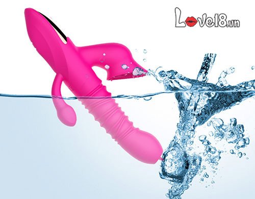 Dụng cụ mát xa điểm G Dibe rung hút sưởi ấm hậu môn âm vật cao cấp