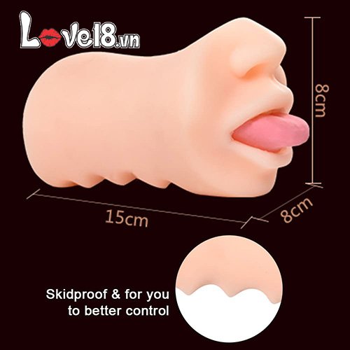 Dụng cụ thủ dâm hình miệng AD19B cảm giác thật như oral sex