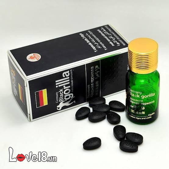 Dược Cương Cứng Black Gorila Chống Xuất Tinh Sớm Hiệu Quả
