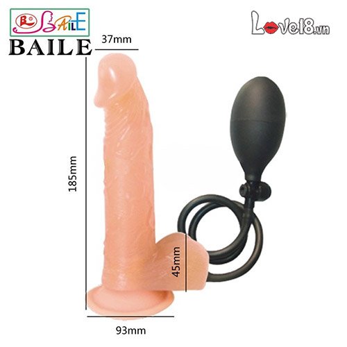 Dương vật bơm hơi gắn tường Baile cao cấp Kích thích mạnh mẽ