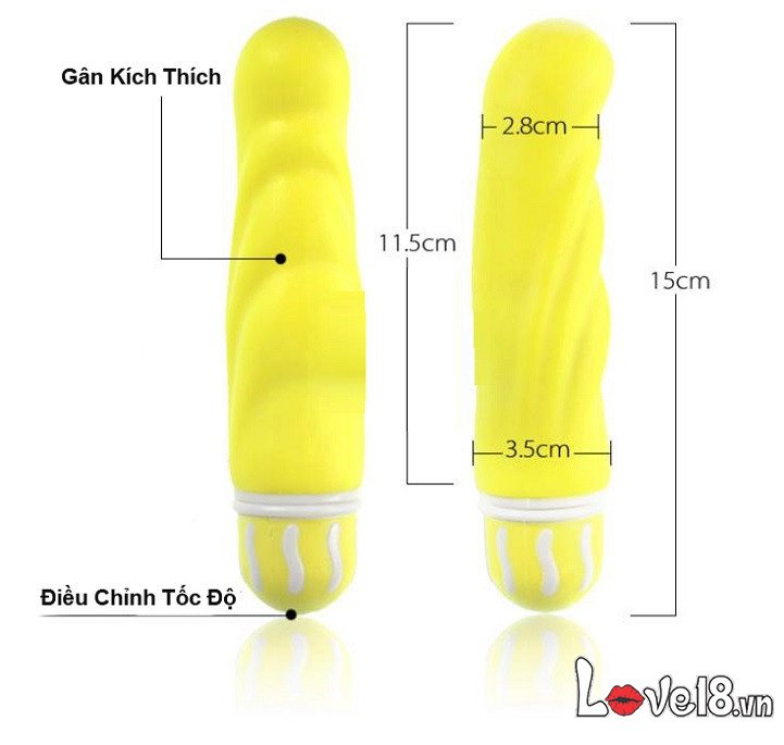 Dương vật giả Cupid cầm tay chất liệu mềm mại sang trọng