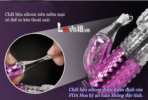 Dương vật đa năng rung ngoáy mạnh mẽ kích thích cực đỉnh