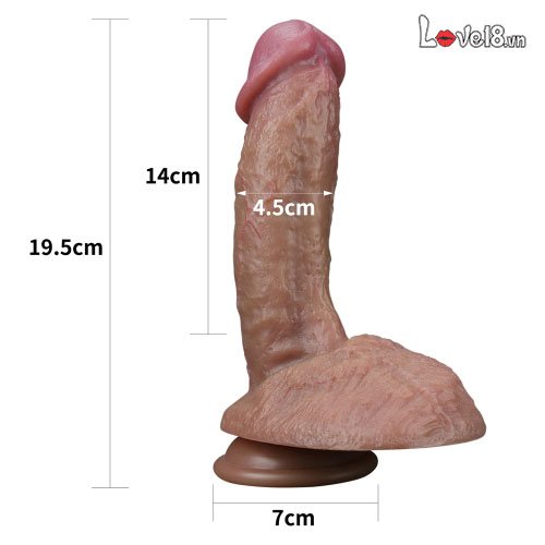 Dương Vật Giả Silicone Mềm Mại Kích Thích Cực Khoái Lovetoy