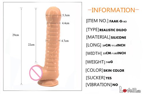 Dương vật giả bao quy đầu to khủng silicon kích thích điểm G cho nữ và gay