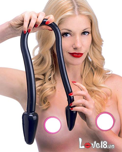 Dương Vật Giả Đen 2 Đầu Kích Thích Les Cặp Đôi Tình Dục