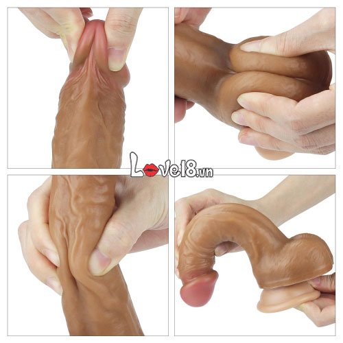 Dương vật giả Lovetoy Nature 2 thớ siêu mềm siêu thực 8 inch giá tốt