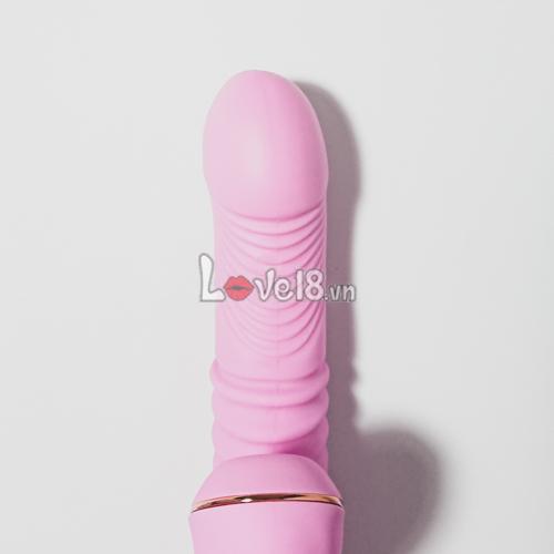 Dương vật giả Olivia rung thụt cao cấp đa năng sưởi ấm dễ dùng