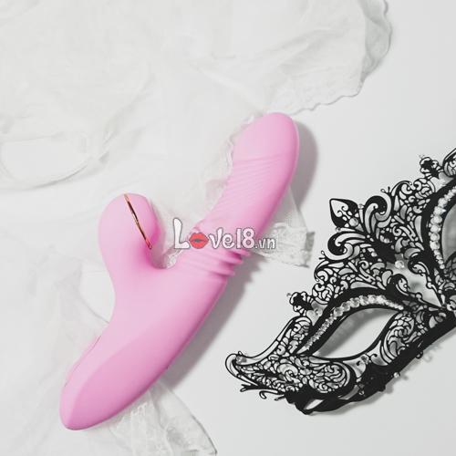 Dương vật giả Olivia rung thụt cao cấp đa năng sưởi ấm dễ dùng