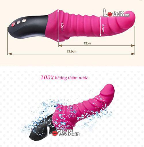 Dương vật giả rung thụt Fun Stronic Drei cao cấp USB êm ái