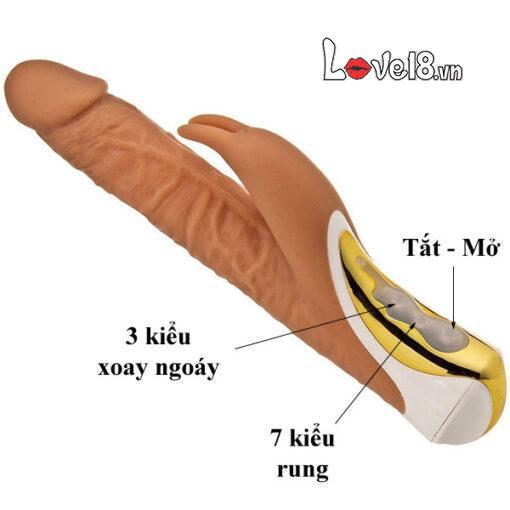 Dương vật giả cao cấp Chiến Binh bão táp rung ngoáy mạnh mẽ