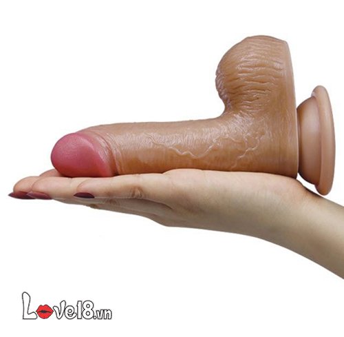 Dương vật giả silicone 2 lớp Lovetoy Nature Cock Luca cực thực cảm