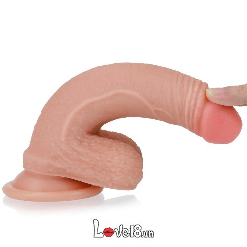 Dương vật giả silicone Lovetoy siêu mềm 2 thớ kích thích cực đỉnh