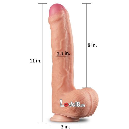 Dương vật gắn tường Lovetoy Nature Cock 11 inch siêu to