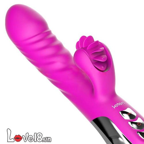 Dương vật rung thụt tỏa nhiệt Leten lưỡi liếm massage điểm G