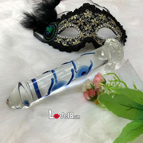 Dương Vật Thủy Tinh Gân Xanh Chính Hãng Cao Cấp Giá Tốt