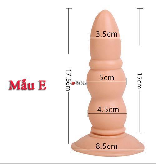 Butt Plug Hít Tường Size Lớn Siêu Thoải Mái Tăng Khoái Cảm