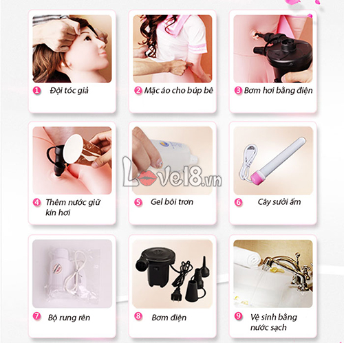 Búp Bê Bơm Hơi Cao Cấp Sexy Mềm Mịn Mua Ngay
