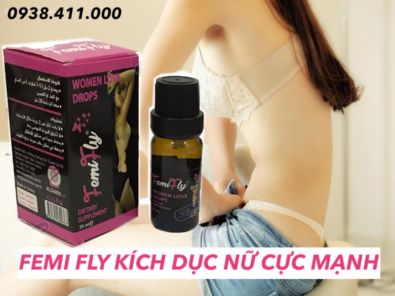 Sỉ Thuốc kích dục nữ Femi Fly Women Love Drops FemiFly chính hãng cực mạnh  mới nhất