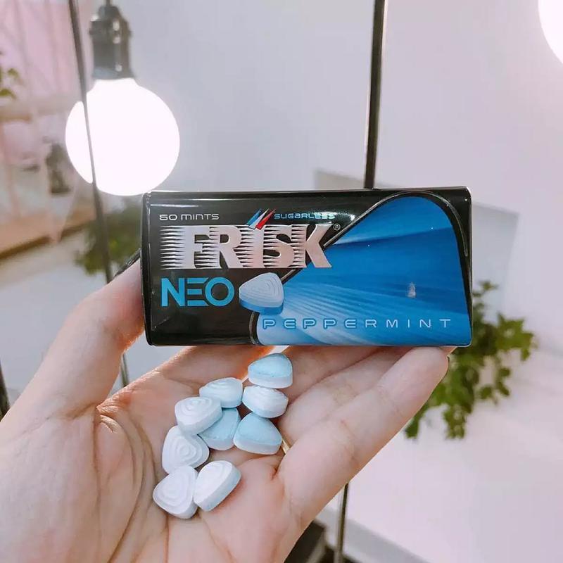 Frisk Neo Peppermint bạc hà Nhật 50 viên kẹo ngậm yêu thích
