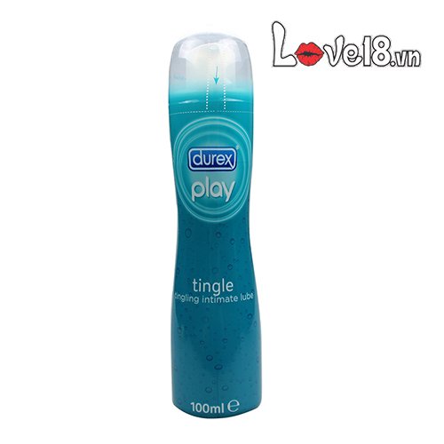 Gel Bôi Trơn Durex Play Tingle 100ml Làm Mát Tăng Khoái Cảm