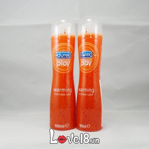 Phân phối Gel bôi trơn nóng ấm - Durex Warming - Chai 100ml nhập khẩu