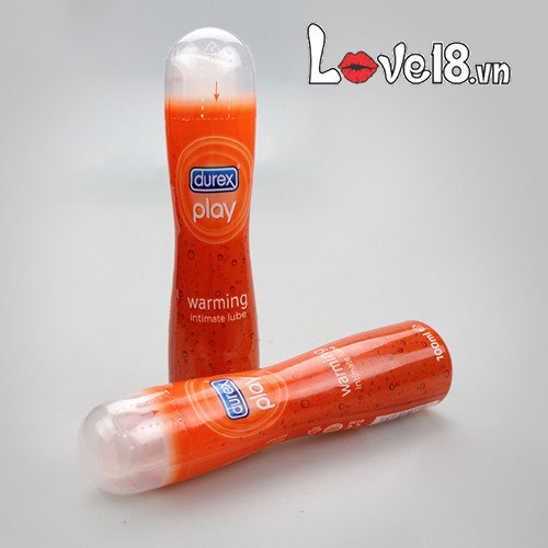 Phân phối Gel bôi trơn nóng ấm - Durex Warming - Chai 100ml nhập khẩu