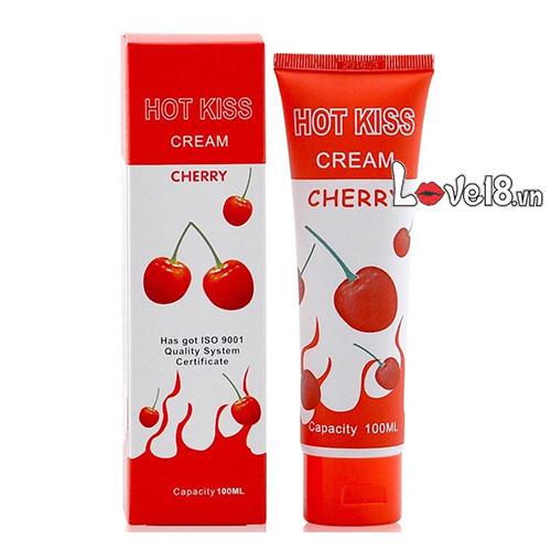 Gel Bôi Trơn Hot Kiss 100ml Hương Cherry Tăng Khoái Cảm