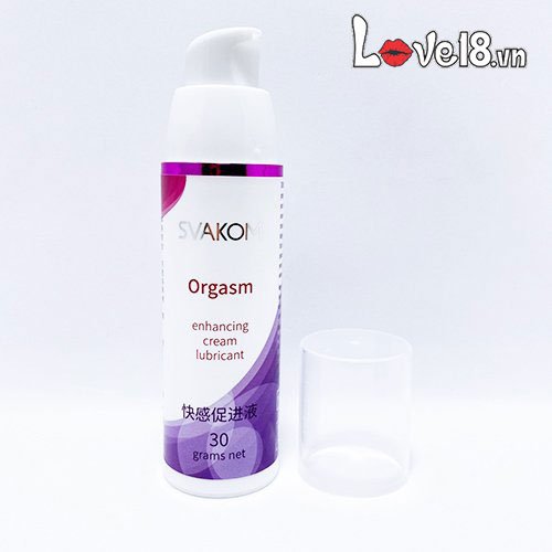 Shop bán Gel bôi trơn tăng khoái cảm Svakom Orgasm giá rẻ