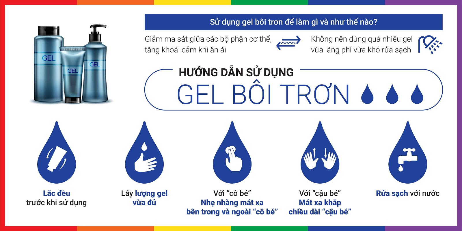 Gel bôi trơn Titan tăng kích thước tự nhiên an toàn 50ml