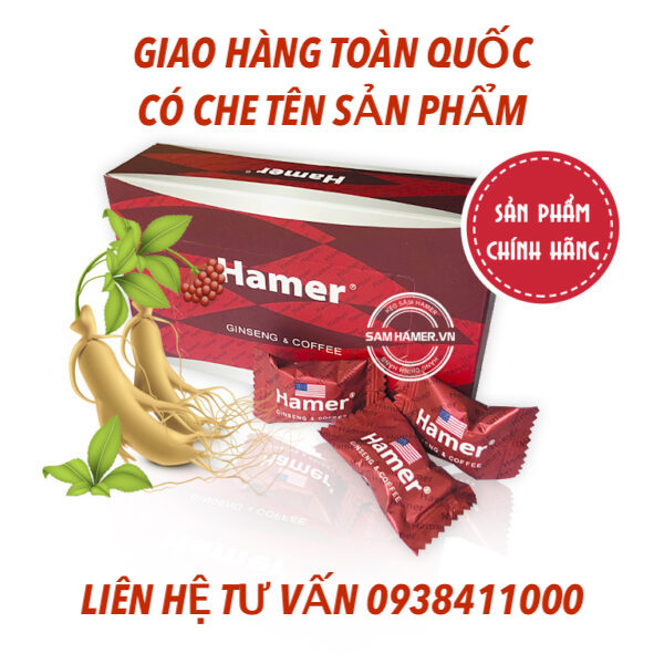Kẹo sâm Hamer USA tăng cường sinh lực kéo dài thời gian quan hệ chính hãng