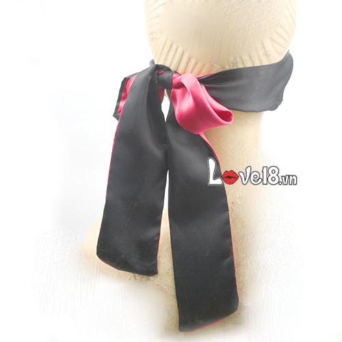 Khăn Bịt Mắt Lụa Satin Mềm Mại Kích Thích Đồ Chơi BDSM